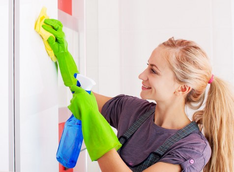 Professional cleaners at work in Fortitude Valley