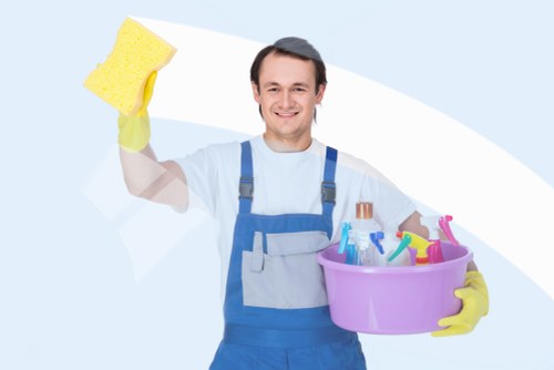 Professional cleaners performing residential cleaning in Hawthorne