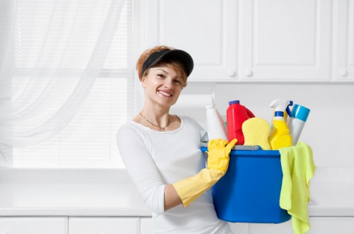 Expert cleaners using eco-friendly products