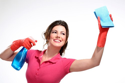 Eco-friendly cleaning products used by Claremont cleaners